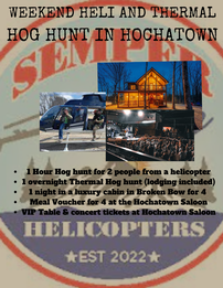 Weekend Heli & Thermal Hog Hunt 202//261